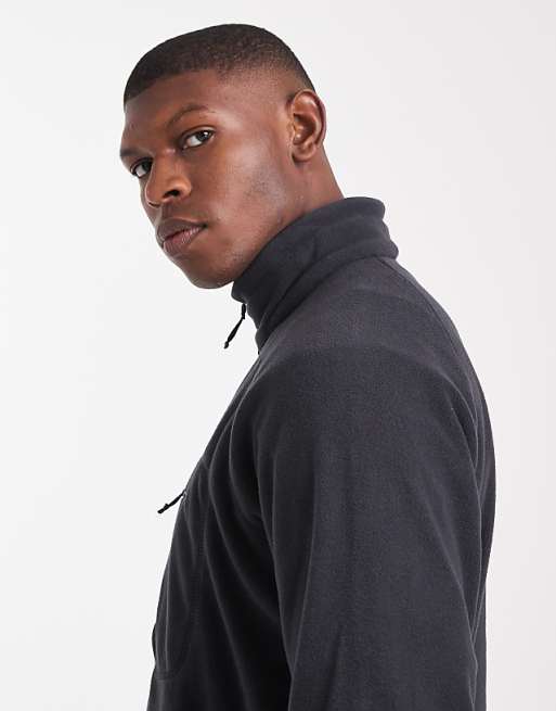 Columbia Fast Trek II Full Zip Tech Fleece In Black