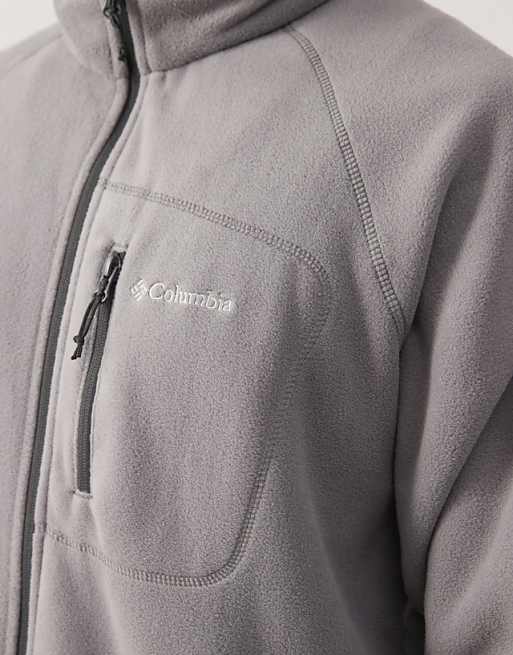 Columbia Fast Trek II Full Zip Tech Fleece In Grey