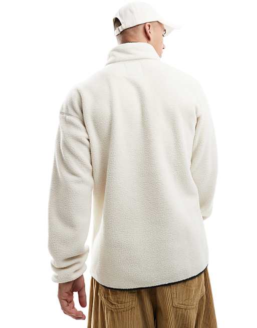 Columbia Helvetia II Half Snap Fleece In White