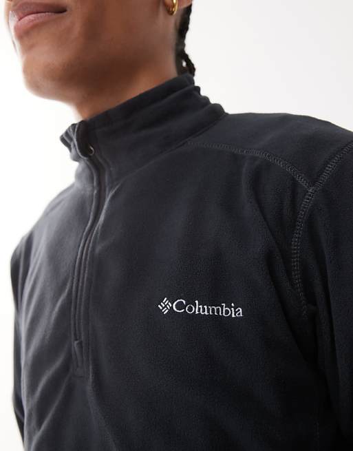 Columbia Klamath Range II Half Zip Fleece In Black