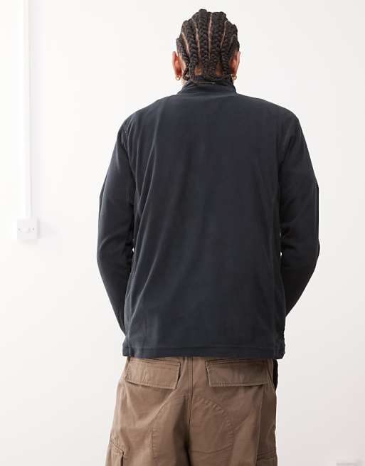 Columbia Klamath Range II Half Zip Fleece In Black