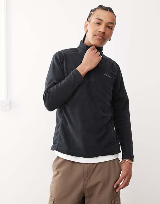 Columbia Klamath Range II half zip fleece in black