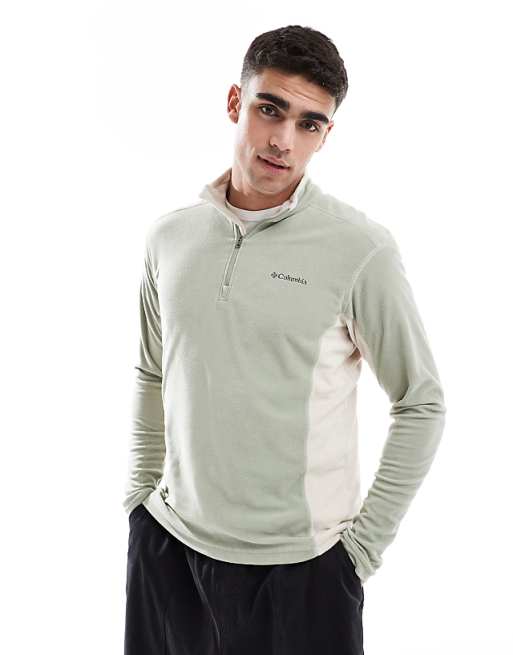 Columbia Klamath Range II Half Zip Fleece In Green