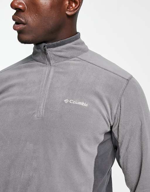 Columbia Klamath Range II Half Zip Fleece In Grey