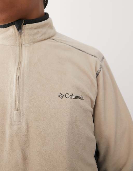 Columbia Klamath Range II Half Zip Fleece In Stone