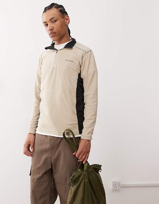Columbia Klamath Range II half zip fleece in stone