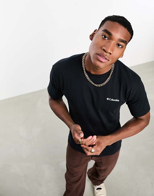 Columbia North Cascades T-shirt In Black
