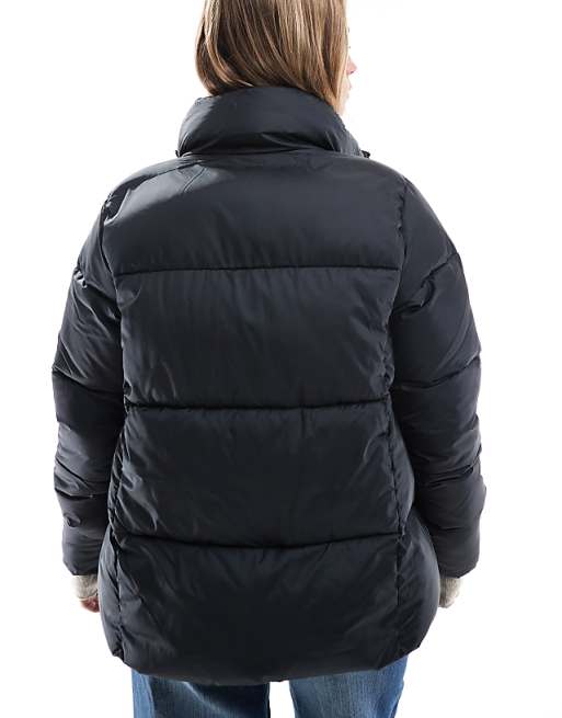 Columbia Puffect II Puffer Full Zip Jacket In Black