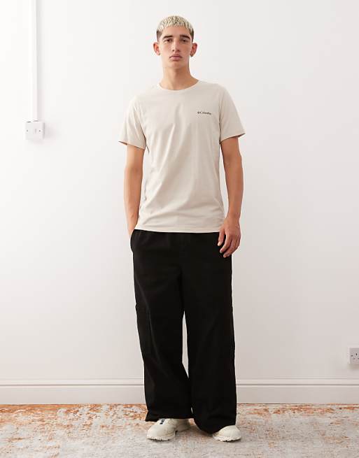 Columbia Rapid Ridge Back Graphic T-shirt In Beige