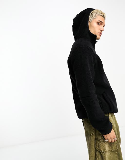 Columbia Rugged Ridge III Fleece Hoodie In Black