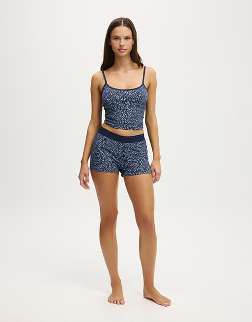 Cotton On Dreamy Soft Boyshort In Navy