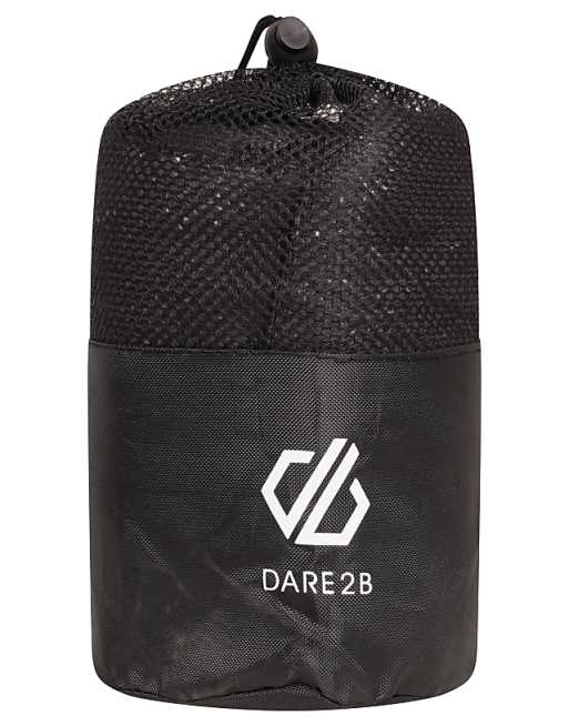 Dare 2b yoga mat towel in black