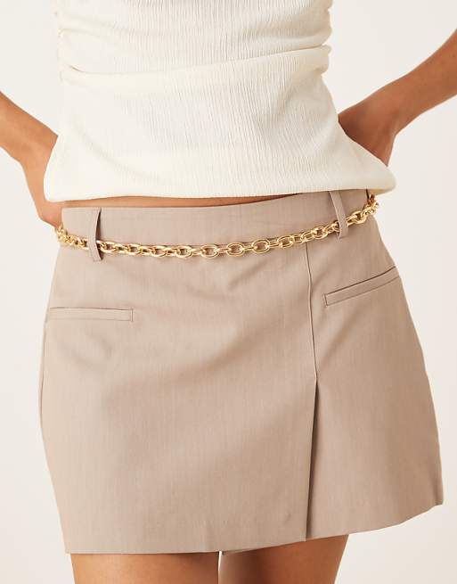 DesignB London chain belt in gold