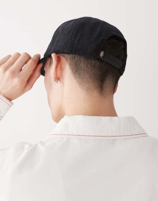 Dickies Hardwick Cord Cap In Black