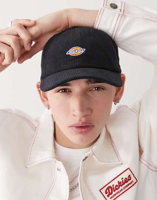 Dickies hardwick cord cap in black