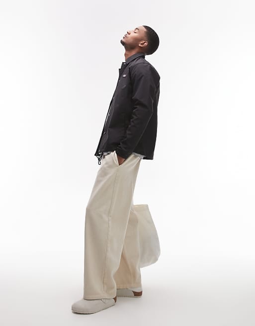 Dickies Oakport Coach Jacket In Black