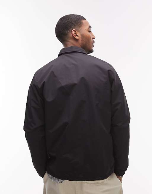 Dickies Oakport Coach Jacket In Black