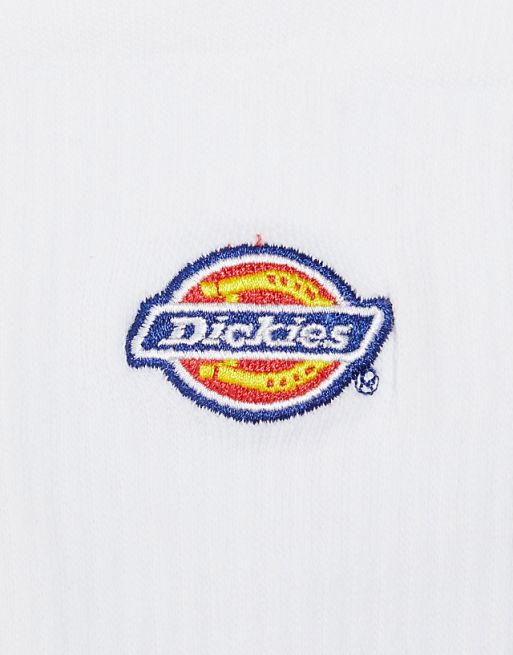 Dickies Valley Grove 3 Pack Crew Socks In White Multipack