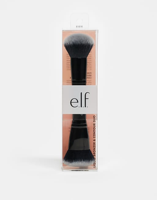 e.l.f. Liquid Bronzer & Contour Duo Brush