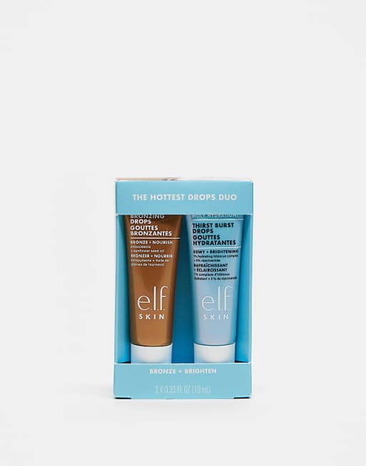 e.l.f. Skin Hottest Drops Duo - Brightening and Bronzing Serums