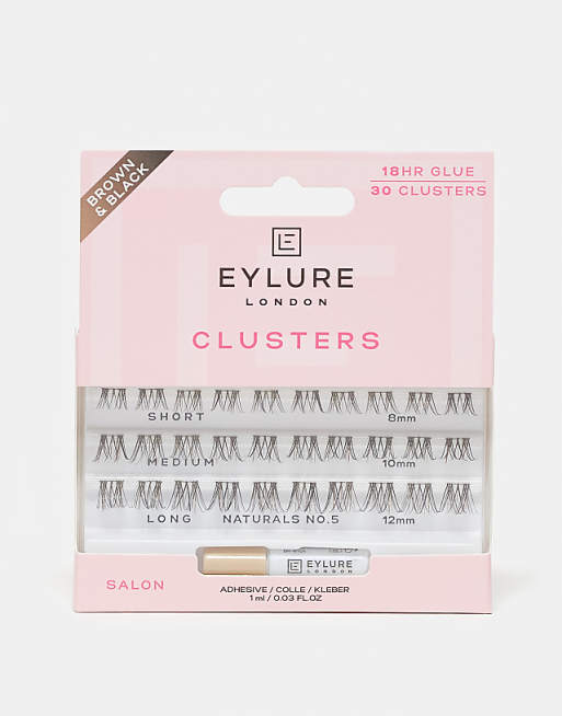 Eylure Naturals Clusters No.5 - Brown/Black