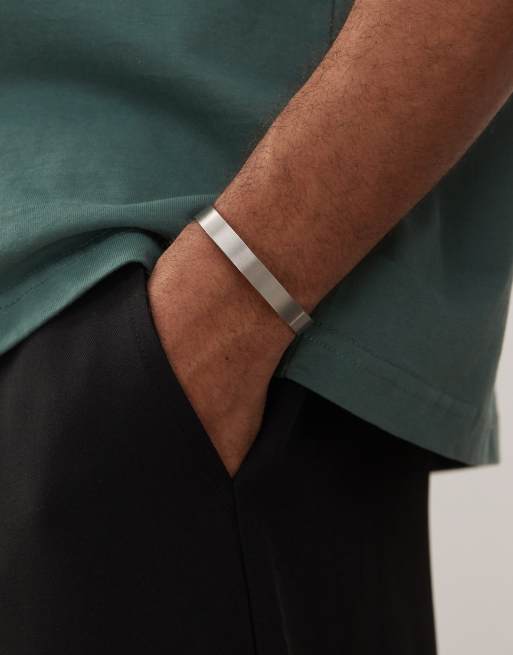 Faded Future Classic Cuff Bracelet In Silver
