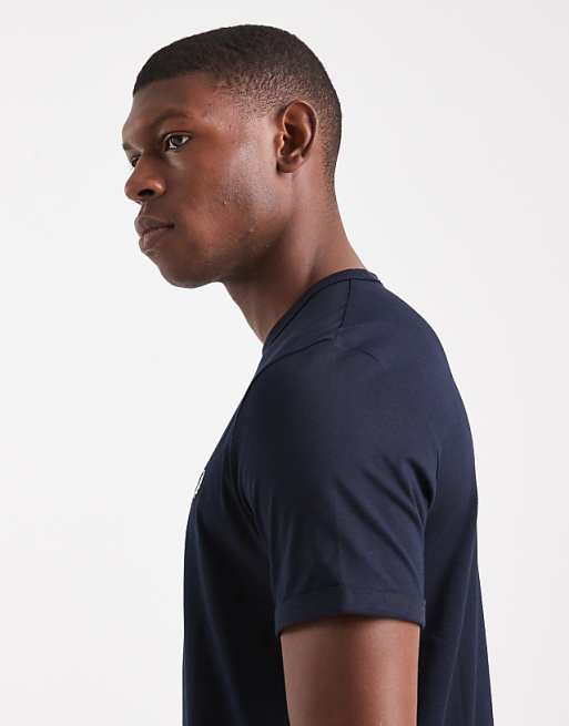 Fred Perry Ringer T-shirt In Navy