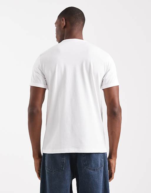 Fred Perry Ringer T-shirt In White