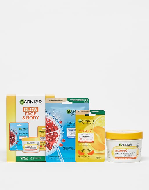 Garnier Ulitmate Face And Body Trio Giftset