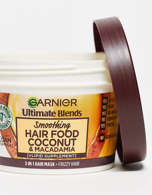 Garnier Ultimate Blends Hair Food Coconut Oil 3-in-1 Frizzy Hair Mask Treatment 400ml