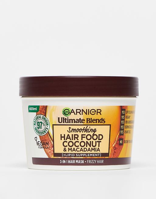 Garnier Ultimate Blends Hair Food Coconut Oil 3-in-1 Frizzy Hair Mask Treatment 400ml