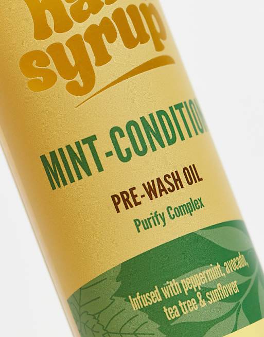 Hair Syrup Mint Condition Hydrating Pre-Wash Hair Oil 100ml