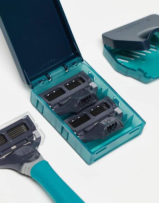 Harry's Forest Green Truman Shave Set With Shave Gel
