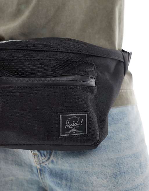 Herschel Supply Co Pop Quiz Crossbody Bumbag In Black