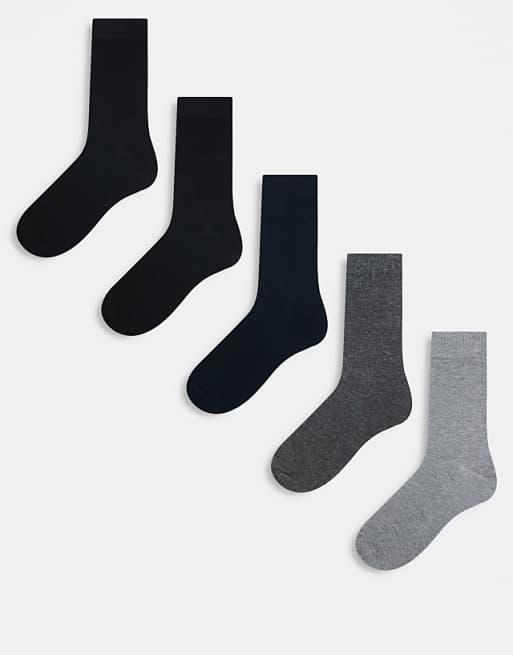 Jack & Jones 5 pack socks in multi