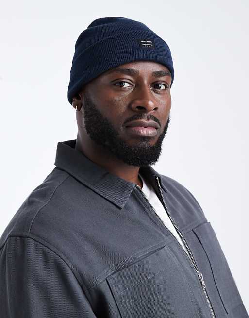 Jack & Jones beanie in navy