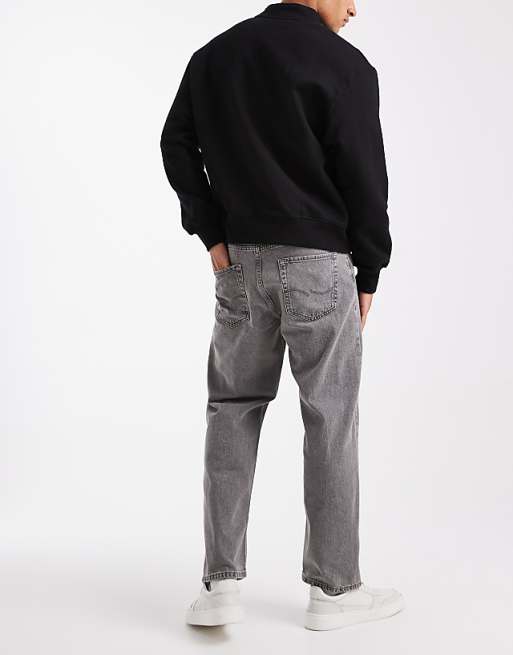 Jack & Jones Eddie Baggy Jean In Grey