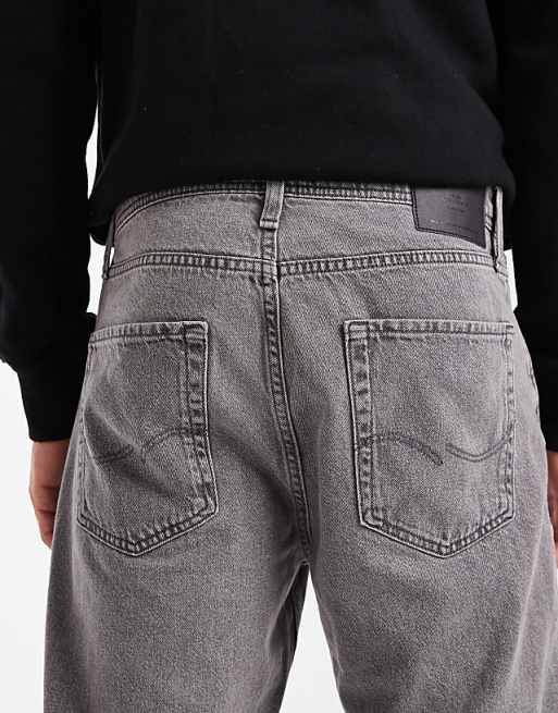 Jack & Jones Eddie Baggy Jean In Grey