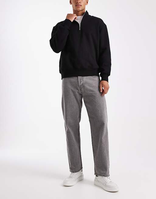 Jack & Jones Eddie baggy jean in grey