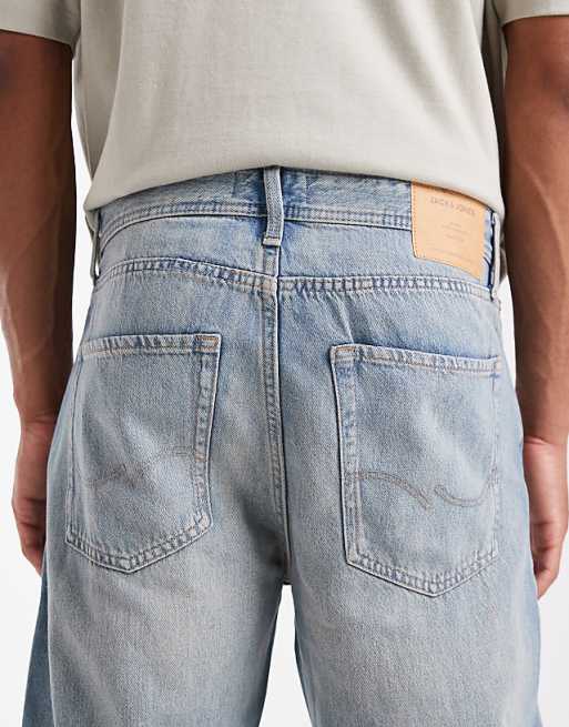 Jack & Jones Eddie Baggy Jeans In Blue