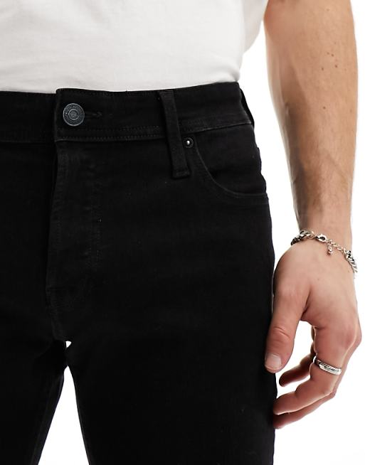 Jack & Jones Glenn Slim Jeans In Black