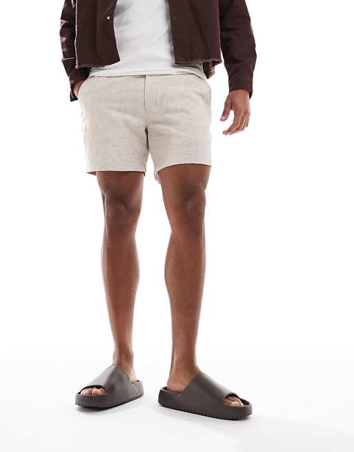 Jack & Jones Moulded Slider In Brown