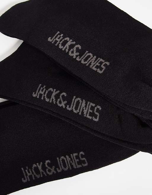 Jack & Jones Socks 5 Pack In Black