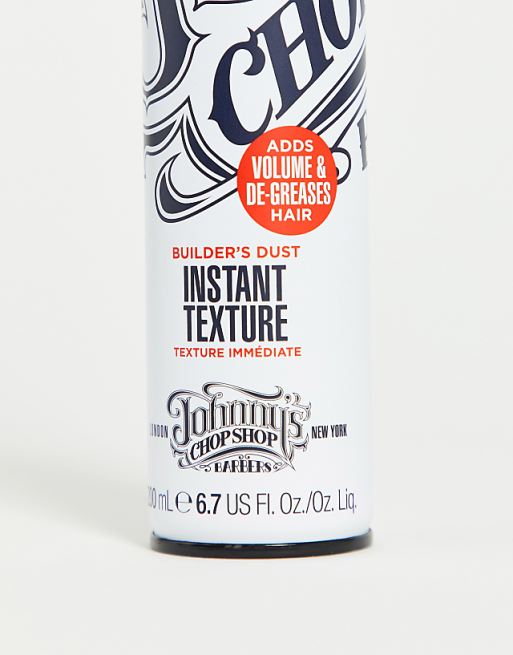 Johnny's Chop Shop Builders Dust Texturising Spray 200ml