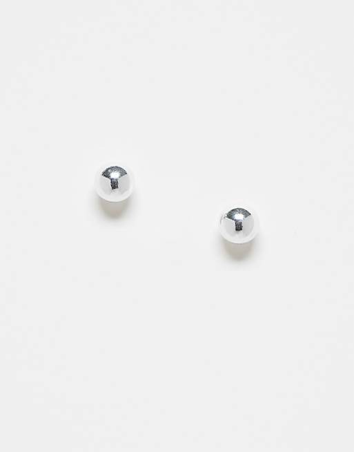 Kingsley Ryan 6mm ball stud earrings in sterling silver