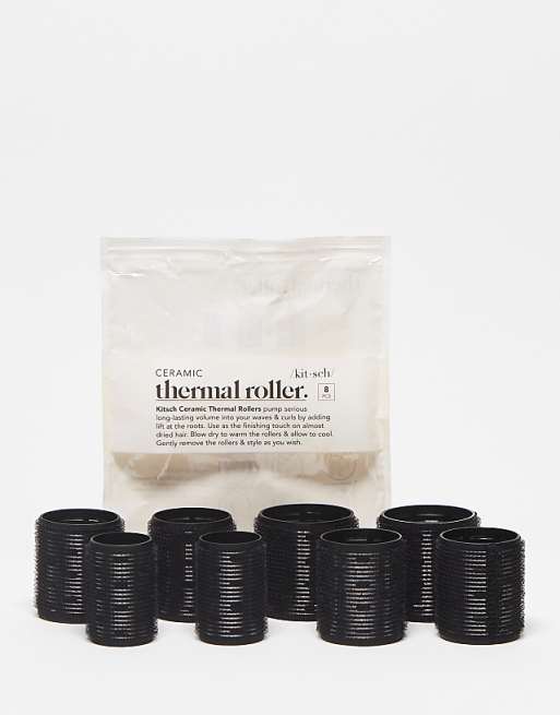 Kitsch Ceramic Thermal Hair Roller Set - 8 Pack
