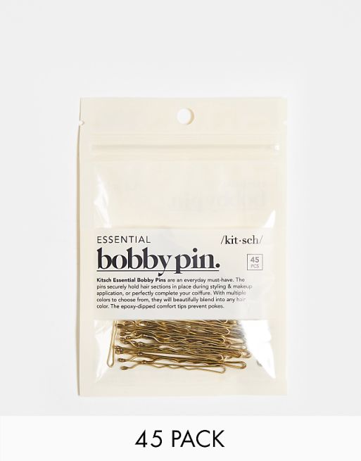 Kitsch Essential Bobby Pins 45 Pack - Blonde
