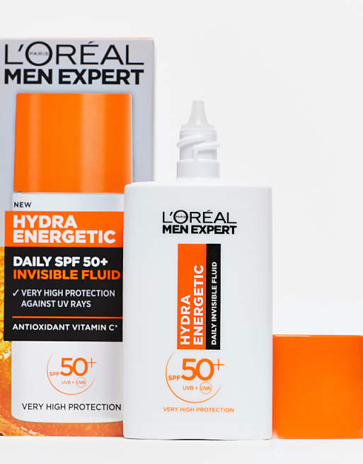 L'Oreal Men Expert Hydra Energetic Daily SPF50+ Invisible Fluid 50ml