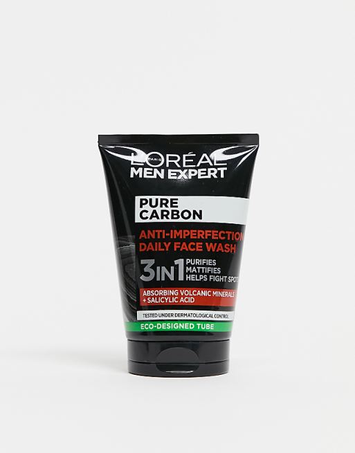 L'Oreal Men Expert Pure 3 in 1 Daily Face Wash 100ml