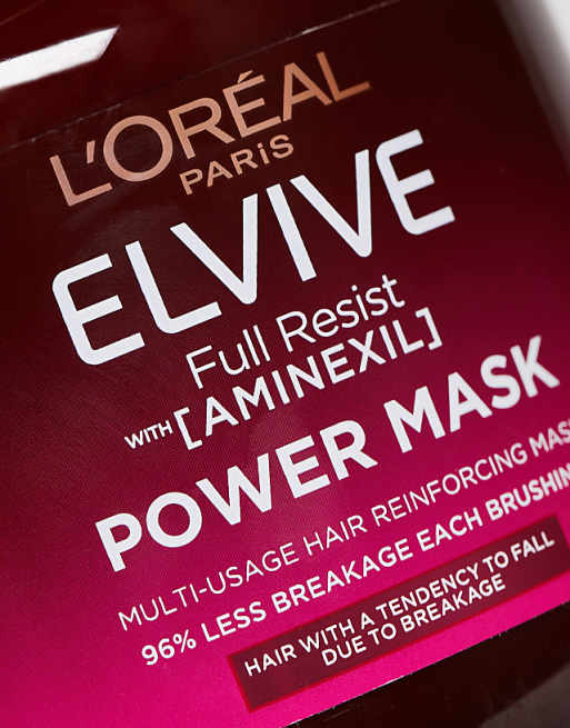 L'Oreal Paris Elvive Full Resist Power Mask With Aminexil For Hair Fall Due To Breakage 680ml